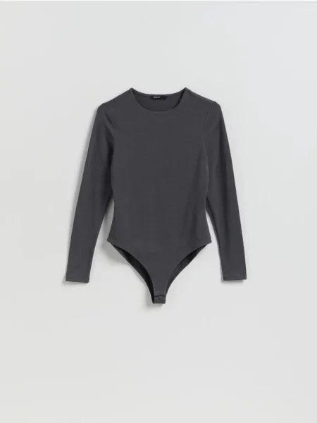 Reserved Body uni gri-închis gri