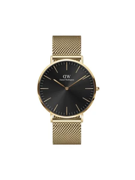 Mrežaste klasične satovi Daniel Wellington zlatna