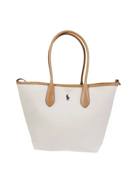 Shopperka Ralph Lauren beżowa