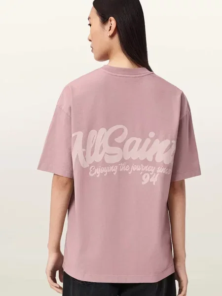 AllSaints футболка оверсайз ODYSSEY ETTA TEE