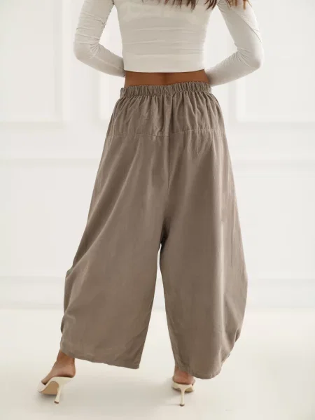 Pantaloni Italy Moda bej