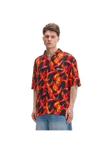 Рубашка Cropp черная