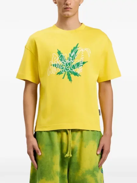 Tricou Palm Angels galben