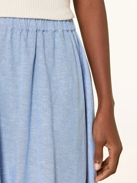 Barbour Spódnica Lniana Sutton blau