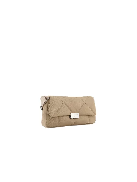 Torebka crossbody Emporio Armani beżowa