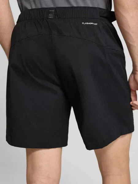 Szorty w kroju regular fit z paskiem model „Pathfinder” The North Face czarne