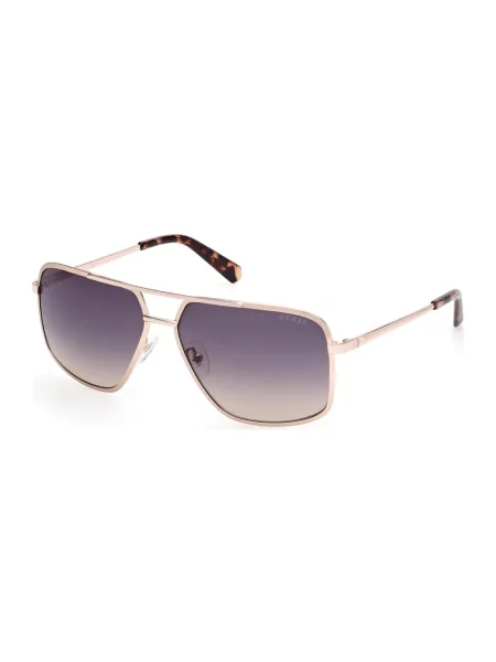 Guess okulary przeciwsłoneczne złoty żółte