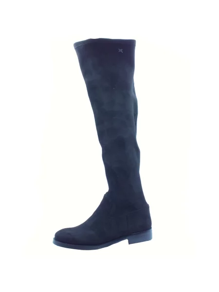 Strečové kozačky Laura Biagiotti černé