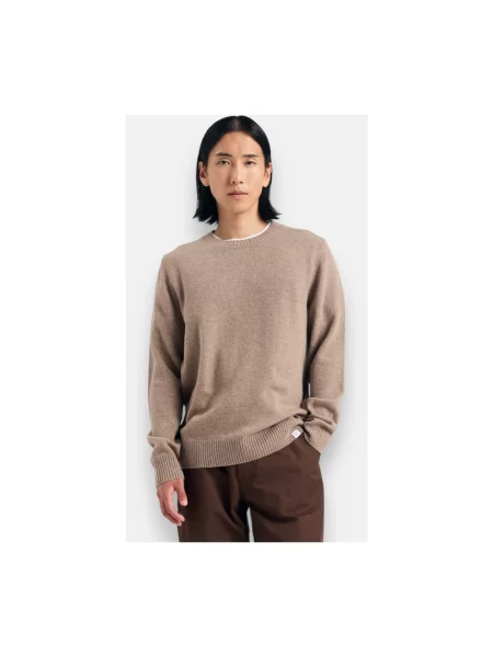 Sweter Norse Projects różowy
