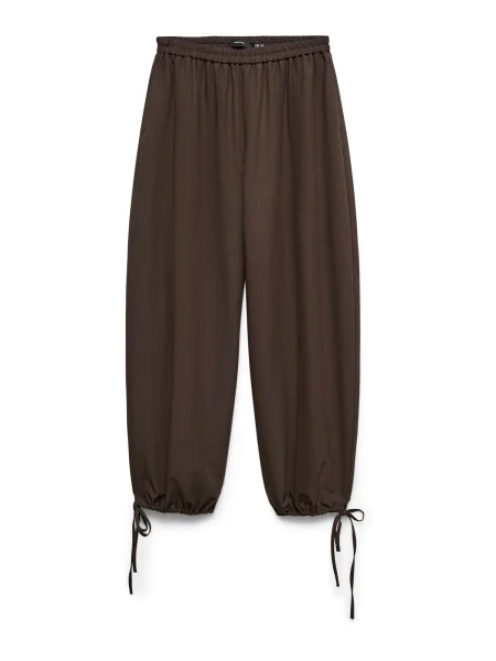 VERO MODA Pantaloni VMLeia închis maro