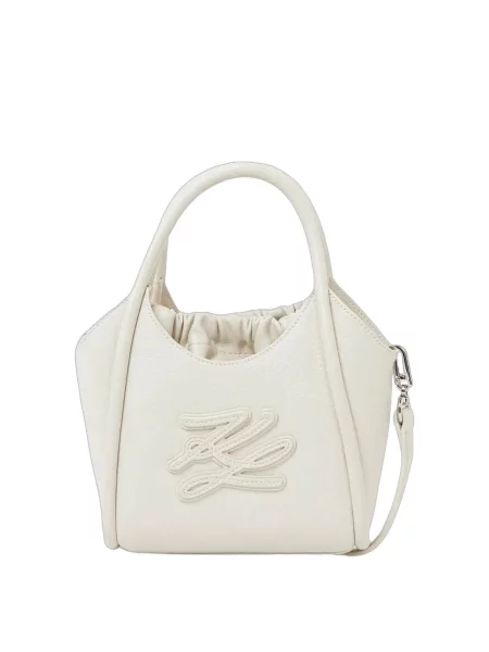 Karl Lagerfeld crossbody kabelka dámska K/AUTOGRAPH biela