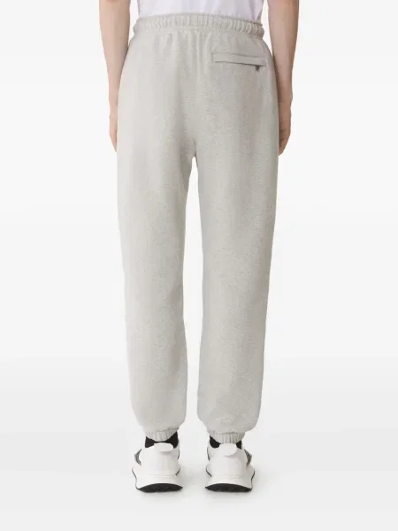 Pantaloni Lanvin cu broderie gri