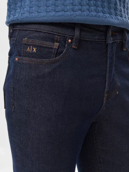 Джинси Armani Exchange сині