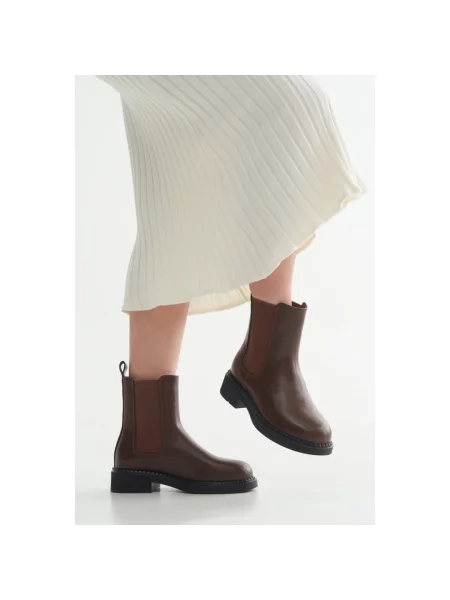 Ботинки челси Estro коричневые