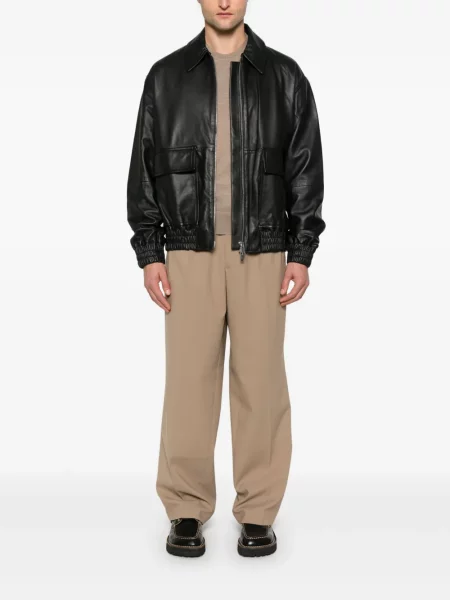 Geanta de piele Studio Nicholson negru