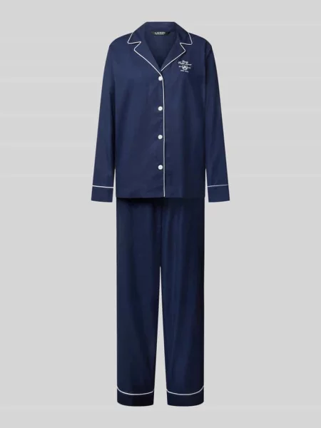 Lauren Ralph Lauren piżama granatowa
