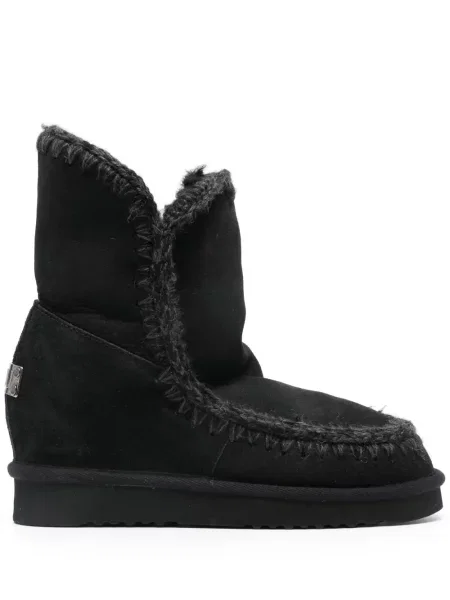 Botine Mou cu pană negru