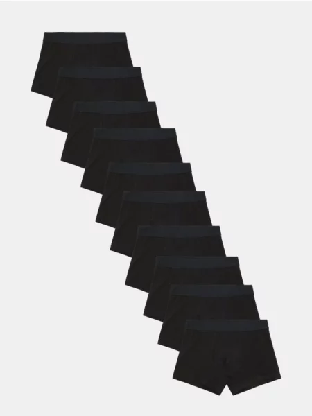 Sinsay Bokserki Classic 10 pack czarny