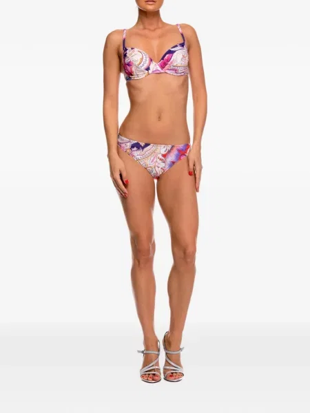 Bikini Gottex cu imagine cu model paisley violet