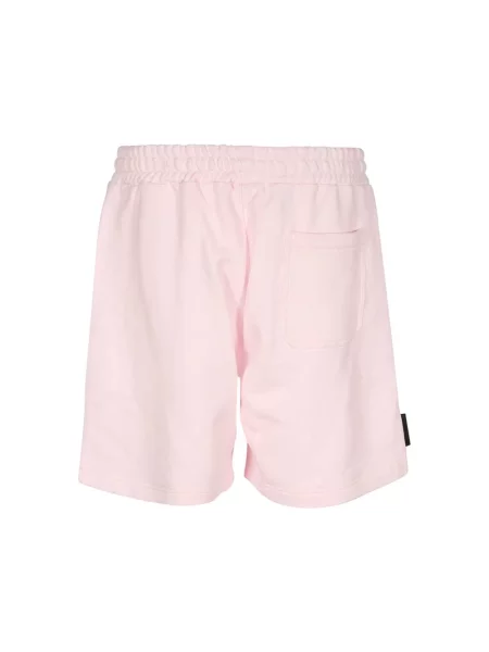 Bermudy Msgm z elastyczną talią różowe