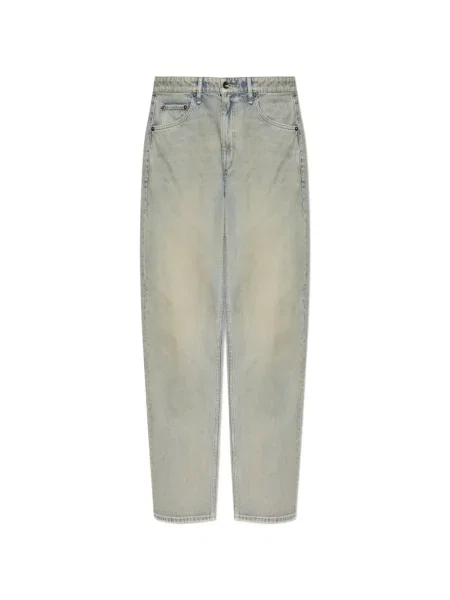 Blugi drepți Rag & Bone albastru