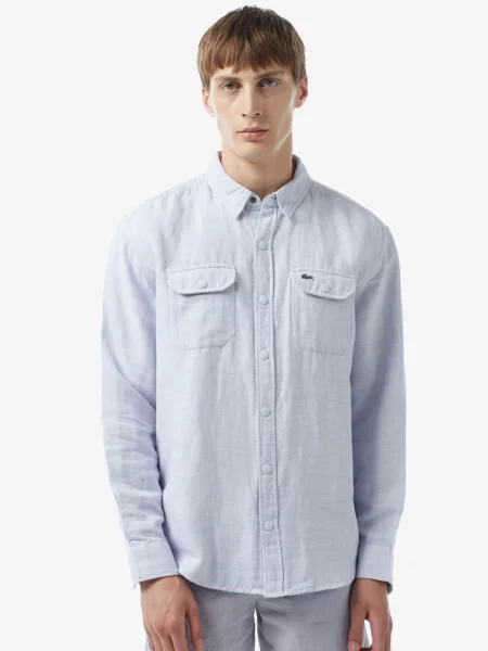 Сорочка Lacoste блакитна