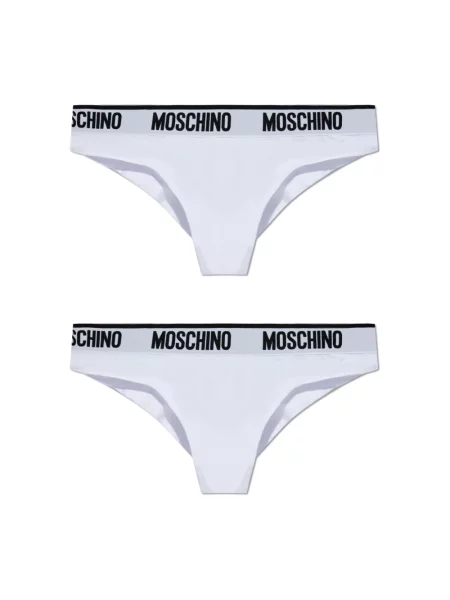 Majtki Moschino białe