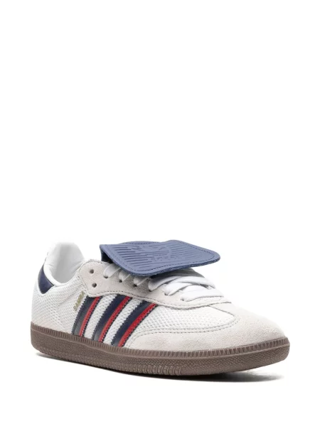 Sportbačiai Adidas Samba su kristalais balta
