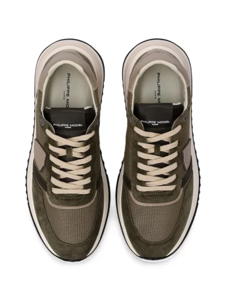 Sneakerși Philippe Model Paris cu autograf verde