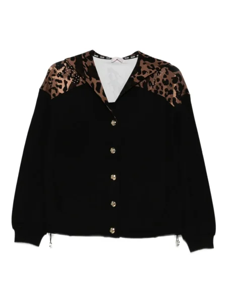 Cardigan Liu Jo cu imagine cu model leopard negru