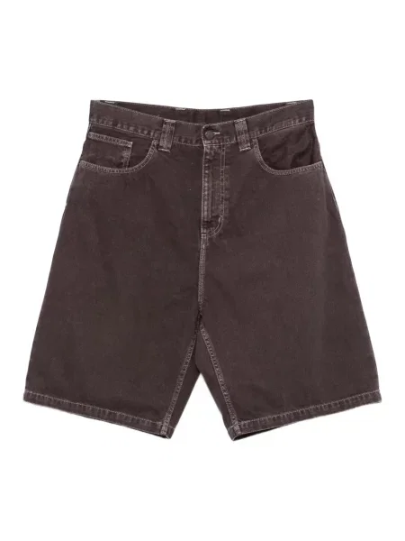 Szorty Carhartt Wip z twillu fioletowe