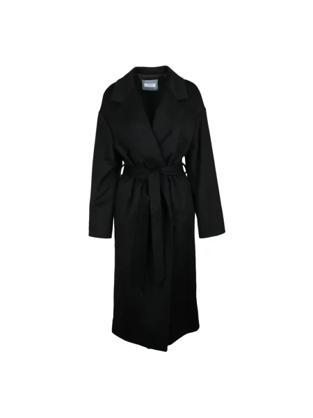 Płaszcz Barba Napoli z kaszmiru czarny