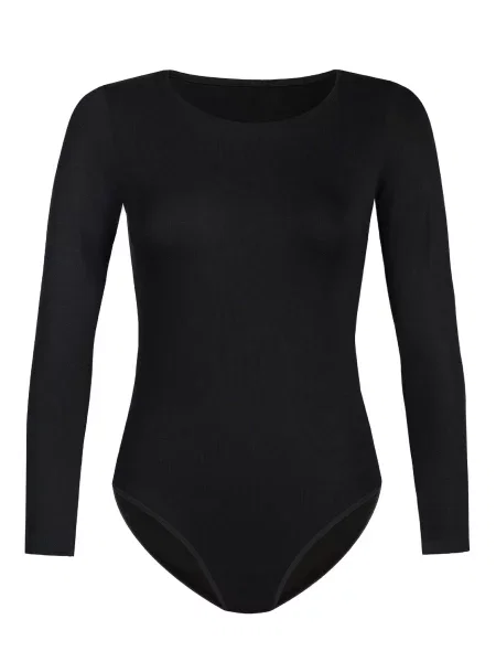 TEYLI Tricou body Longy' negru