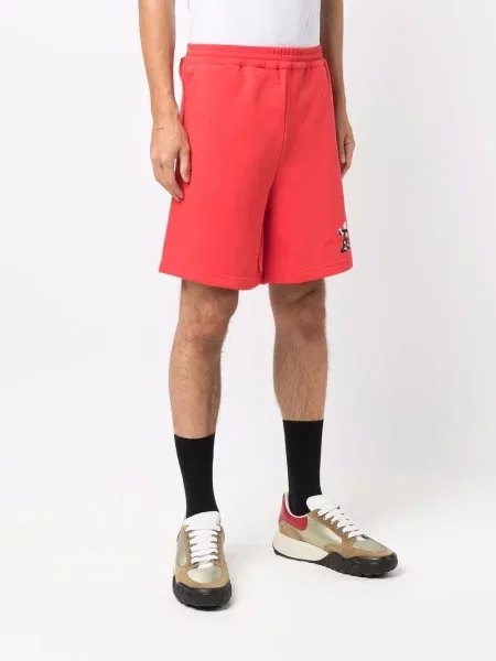 Kratke hlače Helmut Lang s printom crvena
