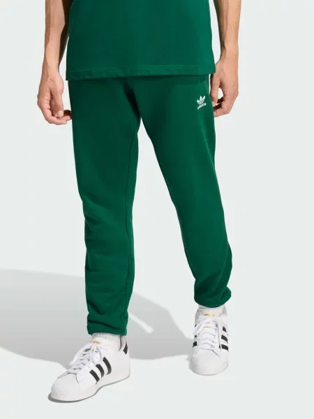 Джогери adidas Adidas Essentials комбінований верх зелений
