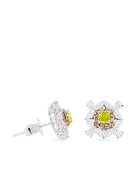 Обеци Hyt Jewelry бяло
