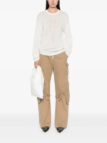 Megztinis Rick Owens balta