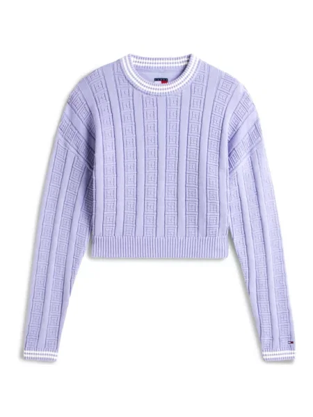 Pulover Tommy Jeans violet