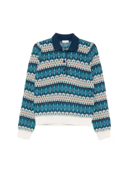 Sweter Liu Jo wełniany niebieski