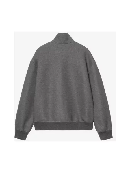 Bluza z kapturem Carhartt Wip z logo szara