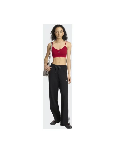 Dzianinowe spodnie Adidas Originals do biegania czarne