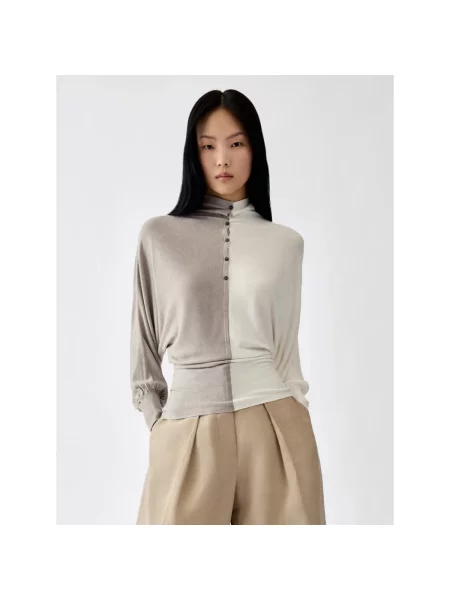 Sweter Jacquemus beżowy