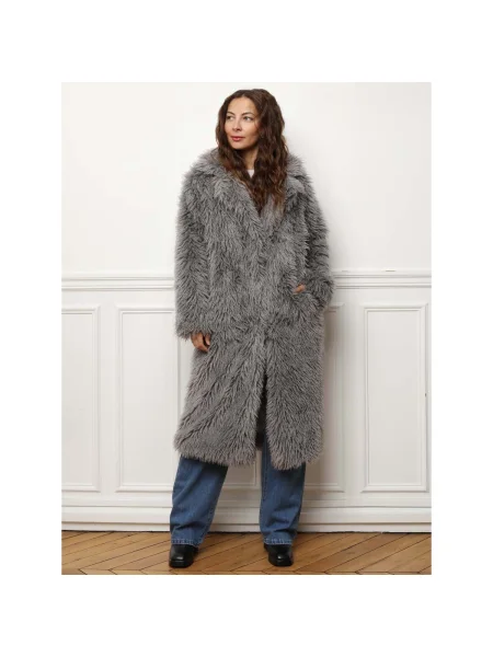 Palton La Modeuse gri