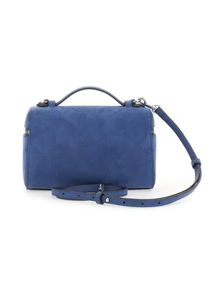 Torebka Tory Burch skórzana niebieska