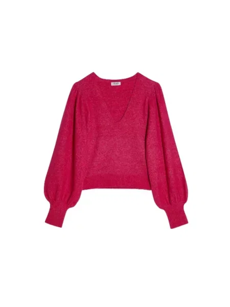 Sweter Liu Jo wełniany różowy