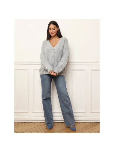 Pulover La Modeuse gri