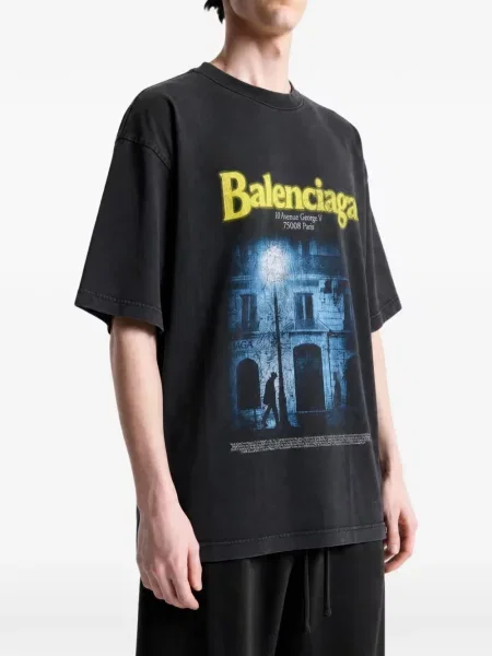 Tricou Balenciaga negru