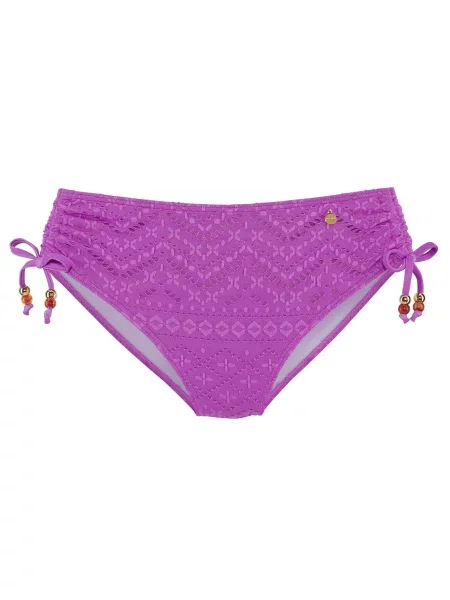 LASCANA Slip costum de baie lila
