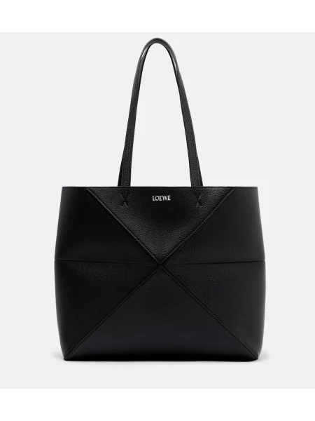 Geanta de piele Loewe din piele negru