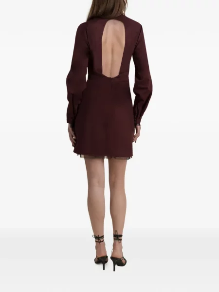 Rochie Contessa Mills din dantelă roșu